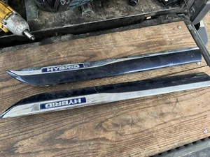 2010-2012 LEXUS HS250H HYBRID REAR LEFT & RIGHT EXTERIOR DOOR MOLDING SET OEM - Picture 1 of 2