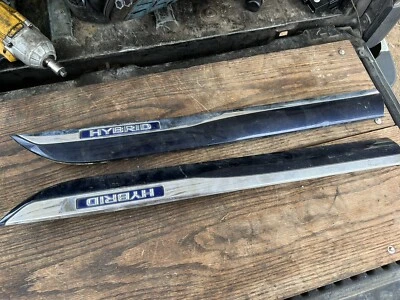 2010-2012 LEXUS HS250H HYBRID REAR LEFT & RIGHT EXTERIOR DOOR MOLDING SET OEM - Image 1 of 2