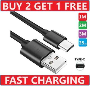 Typ C auf Typ C Kabel Schnellladen geflochten USB Blei LED 2M 3M für Samsung - Bild 1 von 10