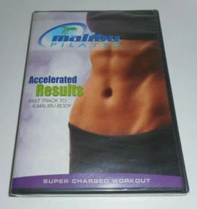 Malibu Pilates Accelerated Results DVD Super Charged Workout Fast Track New  - Picture 1 of 3