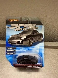 Hot Wheels Speed Machines Porsche Cayman S Premium Wheels G50 - Bild 1 von 1