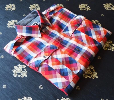 G-Star RAW size M Slim Men's Casual Shirts Multicoloured NEW - Image 1 of 4