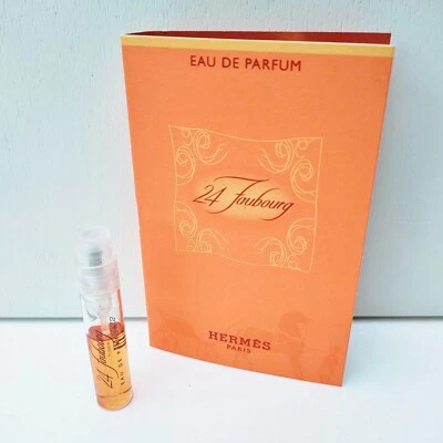 HERMES 24 Faubourg парфюмированная вода мини спрей аромат, 2 мл, совершенно новый!! - Изображение 1 из 4