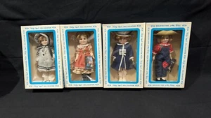 Vintage Shirley Temple Doll Collection by Ideal 8 in tall Lot of 4 dolls - Picture 1 of 11