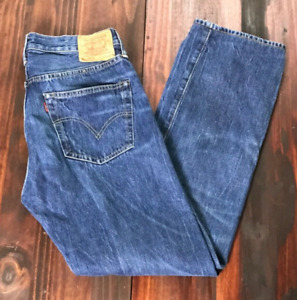 Levi’s 1966 REPRO Men's LVC LEVI'S 501XX BIG E SELVEDGE Jeans 32x30