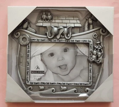 Malden International Designs Arca de Noé retrato metálico 3 x 5 nuevo con caja Foto 1 de 4