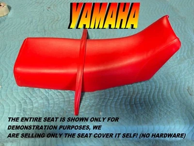 Nueva funda asiento de repuesto para Yamaha XT600 1984-89 XT 600 Rojo 742 Foto 1 de 4