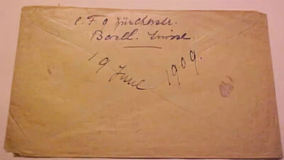 SUIZA FDC?MICHEL #113 I,114,116 EN 19 JE 1909 BASELFILVI A NY Foto 1 de 2