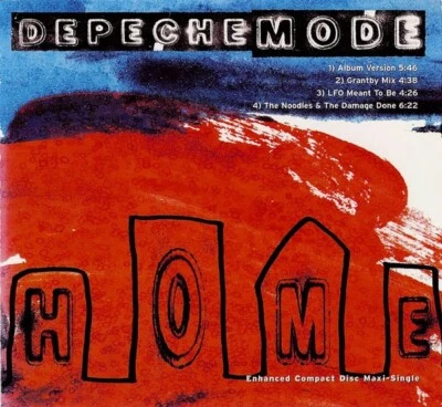 USA CD MAXI SINGLE DEPECHE MODE HOME / USELESS LASERFILE CASE RARE COLLECTOR 97 - Photo 1/4