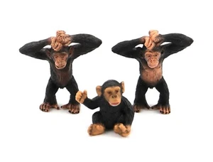 Konvolut Schleich Schimpansen (3 Stück) - Picture 1 of 2
