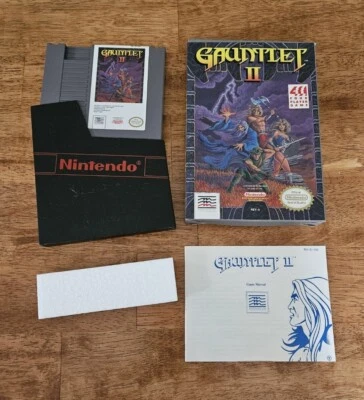 Gauntlet II (NES, 1990) Complete with Manual - Mint - Tested - Image 1 of 4