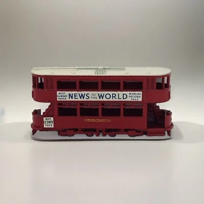 Lesney Matchbox #3 Yesteryear 1907 London 'E' class tramcar - Image 1 of 4