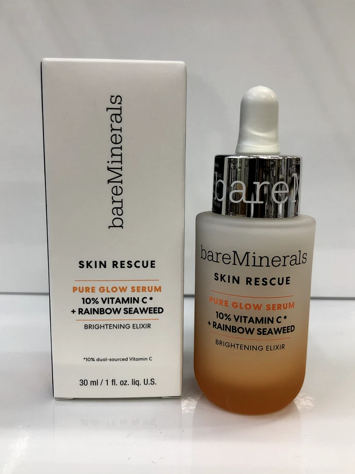 Suero bareMinerals Skin Rescue Pure Glow con 10% Vitamina C y Algas Arco Iris Foto 1 de 1