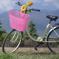 Plastic Bike Basket Easy Install Large Capacity for Luggage Handlebar Basket