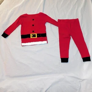 NEW Baby Santa Costume First Christmas Pajamas 2Pce Unisex 12M & 18M Pjs Xmas - Picture 1 of 3