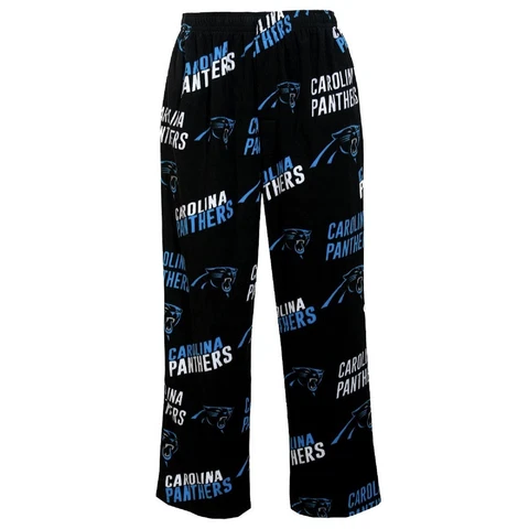 Carolina Panthers NFL Concepts Sports Wildcard Men's Soft Pajama Pants-SIZE M Cover