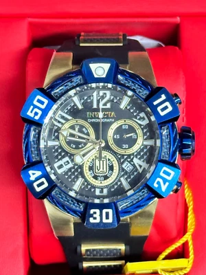 Швейцарские мужские часы-хронограф Invicta JT 52 мм из углеродного волокна Jason Taylor 40444 - Изображение 1 из 3