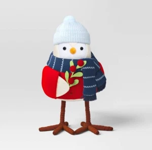 Target Winter Christmas Spritz Bird Featherly Friends BERRY 2024 Fabric Bird - Picture 1 of 4