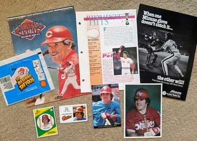 Elige entre 100 artículos diferentes de Pete Rose Oddball 1980-1994  Foto 1 de 4