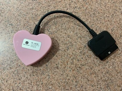 Dongle inalámbrico PL-6636 para PS2 Heart Guitar Hero Pink Pelican Controller probado Foto 1 de 2