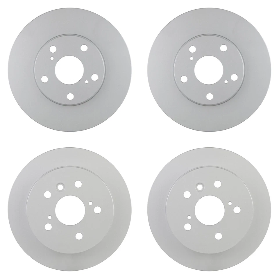 Kit de pastillas de freno de disco rotores delanteros y traseros Bosch QuietCast para Toyota Camry 2005 Foto 1 de 1