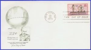 USA5 #C86 U/A ARTMASTER FDC   De Forest Audition - Picture 1 of 1