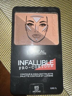 Loreal Infallible Pro Contour & Highlight Palette 815 Deep Profond - Image 1 of 2