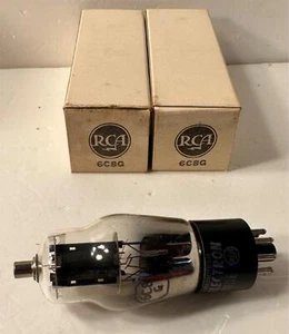 Lot of 2 6C8G RCA Tubes New in Box - Picture 1 of 1
