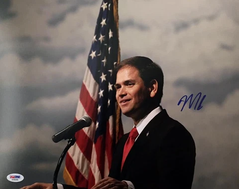 MARCO RUBIO SIGNED AUTOGRAPHED 11x14 PHOTO 2016 PRESIDENTIAL CANDIDATE PSA/DNA Cover
