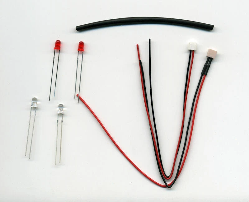 LED Beleuchtungs Kit, Xenon, rot, für Carrera Evo und Digital Platinen 1:24/1:32