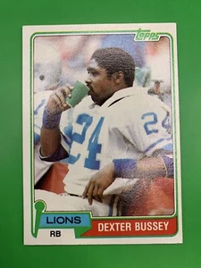 1981 Topps Dexter Bussey Detroit Lions #362 - Picture 1 of 2