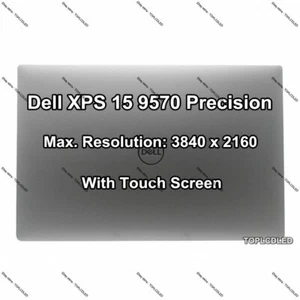 15.6" Dell XPS 15 9570 Precision 5530 LCD LED UHD Anzeige Berühren Bildschirm - Bild 1 von 6