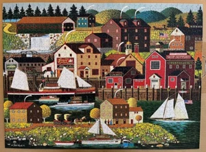 The Cambridge Jigsaw Puzzle by Buffalo Puzzles 1000 Pieces - Picture 1 of 5