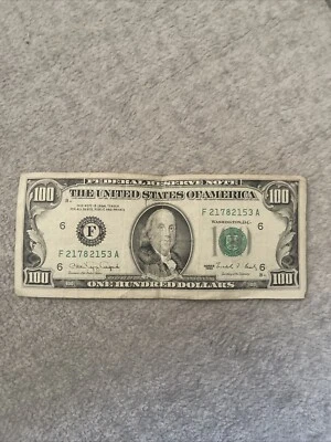 $100 Bill 1990 Series  - Image 1 of 2