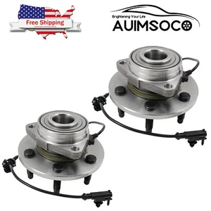2x Front Wheel Hub and Bearing Assemblies For Chevrolet Suburban 1500 2007-2014 - Foto 1 di 16