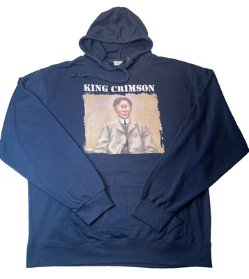 Rare King Crimson Mens XXXL Black Hoodie 2016 - 3XL -  Radical Action Cyclops - Image 1 of 4