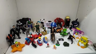 Massive Toy Lot! Vintage! Fast Food And Action Figures! Disney! Marvel! Funko! - Image 1 of 4