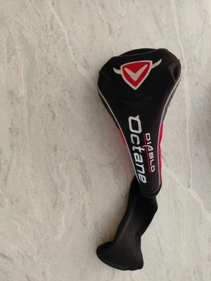 Callaway Diablo Octane Driver Headcover Black Red NICE - Image 1 of 4