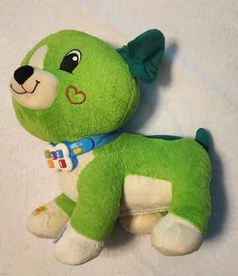 LeapFrog Read With Me SCOUT Interactive Music Plush Stuffed Dog TESTED & WORKS - Image 1 of 4