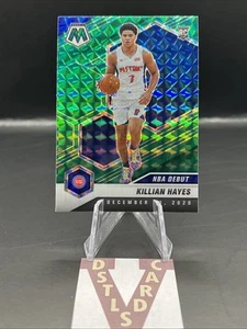 20/21 Panini Mosaic - KILLIAN HAYES ROOKIE NBA DEBUT SILVER PRIZM #270 - Picture 1 of 3