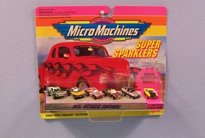 Micro Máquinas - Colección Super Sparklers #1 - Con Vehículo Edición Limitada Foto 1 de 4