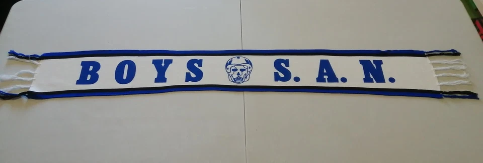 Sciarpa Ultras Boys San Inter Curva Nord Milano No Adesivo Toppa Spilla Tessera - Immagine 1 di 1