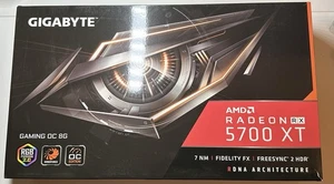 GIGABYTE AMD Radeon RX 5700 XT 8GB GDDR6 Graphics Card (GVR57XTGAMING8GD) - Afbeelding 1 van 4