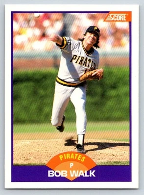 1989 Score - Bob Walk #224 - Image 1 of 2