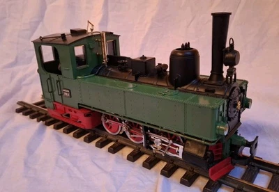 (N1) LGB 2073 D Dampflok Reihe U grün, Eurovapor 298.14, Spur G - Bild 1 von 4