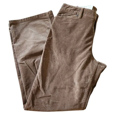 Pantalones de pana marrón camel J. Jill Bootcut. Talla 10P Foto 1 de 4