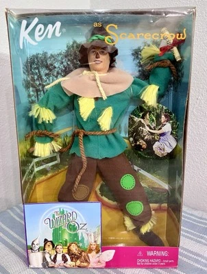 El Mago de Oz Ken como Espantapájaros - Colección Barbie Mattel 1999 Nuevo en caja Foto 1 de 4