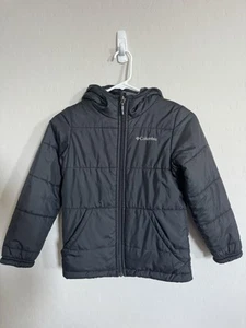 Columbia Kids Reversible Black Jacket Size 8 (Small)  - Picture 1 of 8