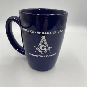 Franks Arkansas Mug Cup Endow The Future Free Masons Franks AR - Foto 1 di 5