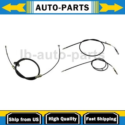 Cable de freno de estacionamiento delantero trasero 3x para Chevrolet Silverado 1500 Classic 5,3 L 2007 Foto 1 de 4